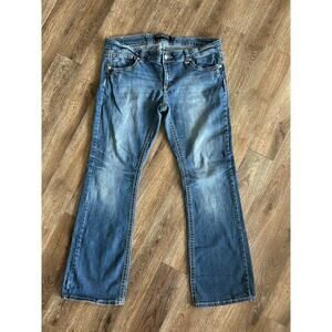 Rock revival inspired Premier Rue21 Women’s Bootcut Jeans Embellished   13/14 R